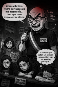 La démoratie participative selon la municipalité communiste de Noisy-le-