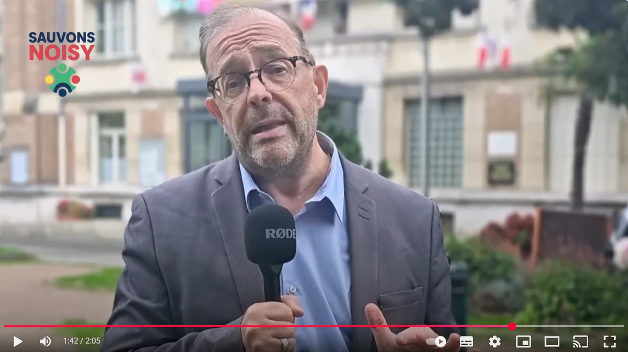 Candidature Officielle Olivier DELEU - Municipales 2026 à Noisy le Sec